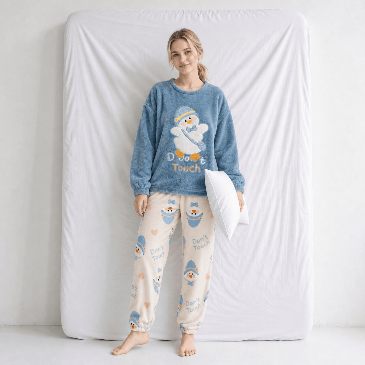 Pyjama Femme Flanelle 2 Pièces