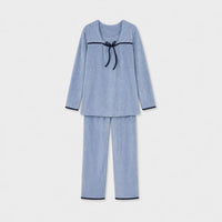 Pyjama Femme Flanelle Bleu