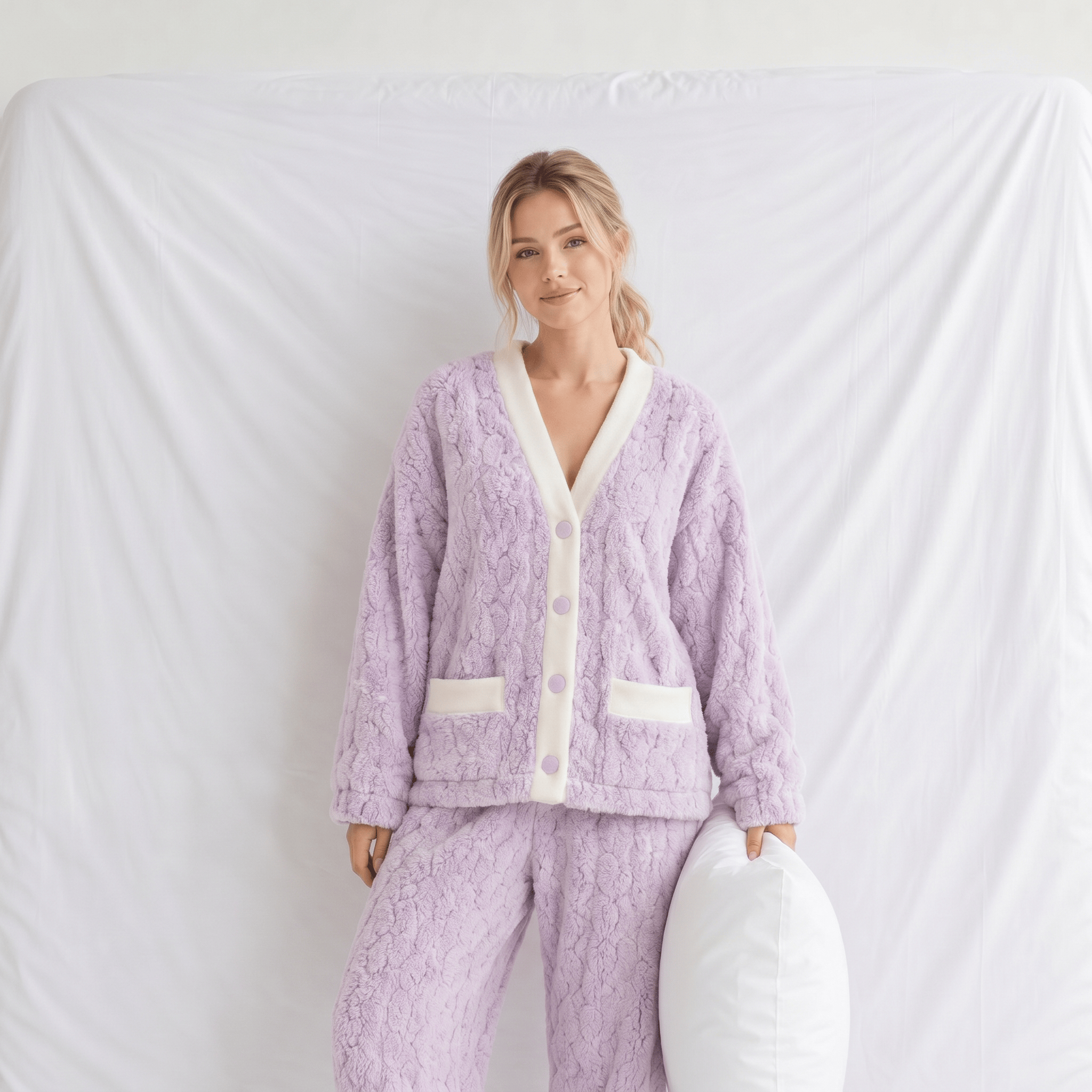 Pyjama Femme Flanelle Épaisse