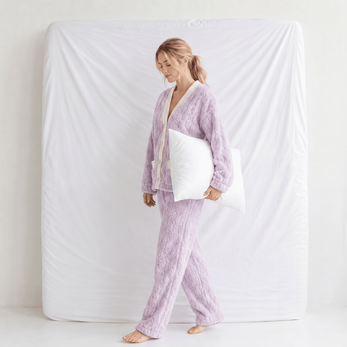 Pyjama Femme Flanelle Épaisse