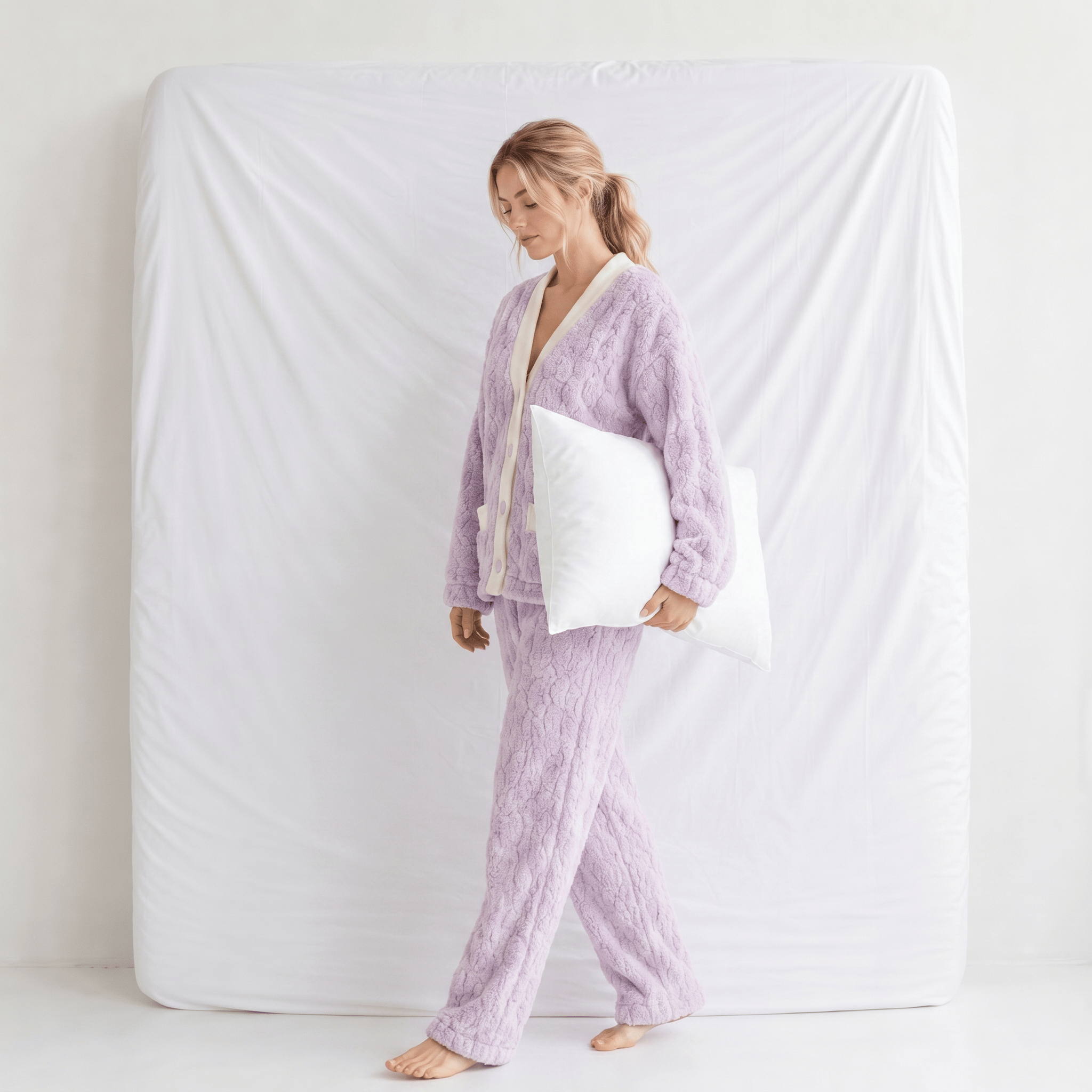 Pyjama Femme Flanelle Épaisse