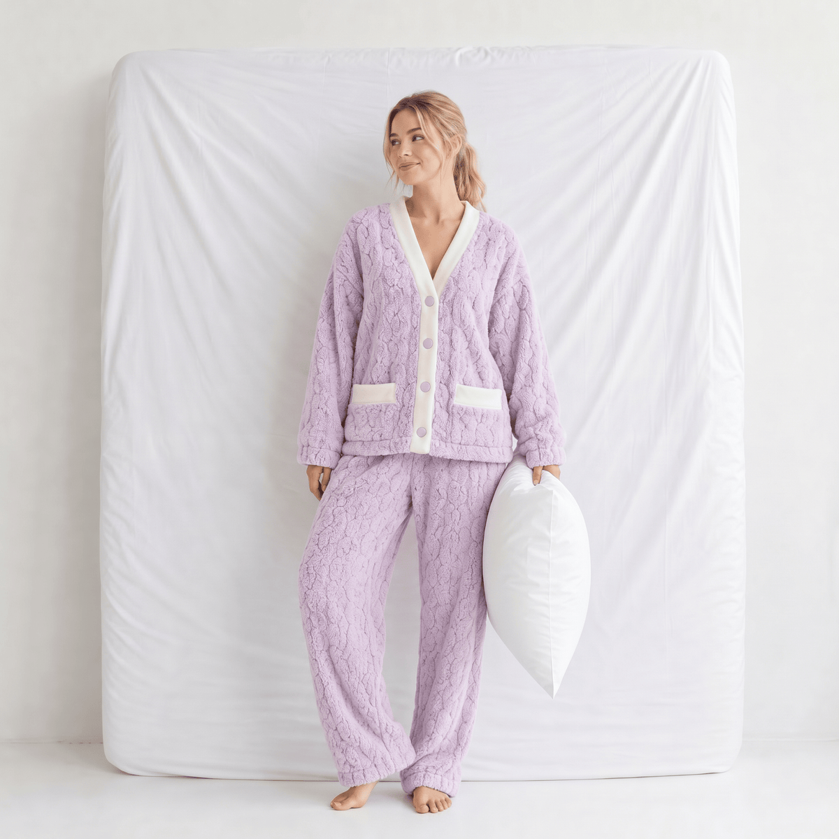 Pyjama Femme Flanelle Épaisse
