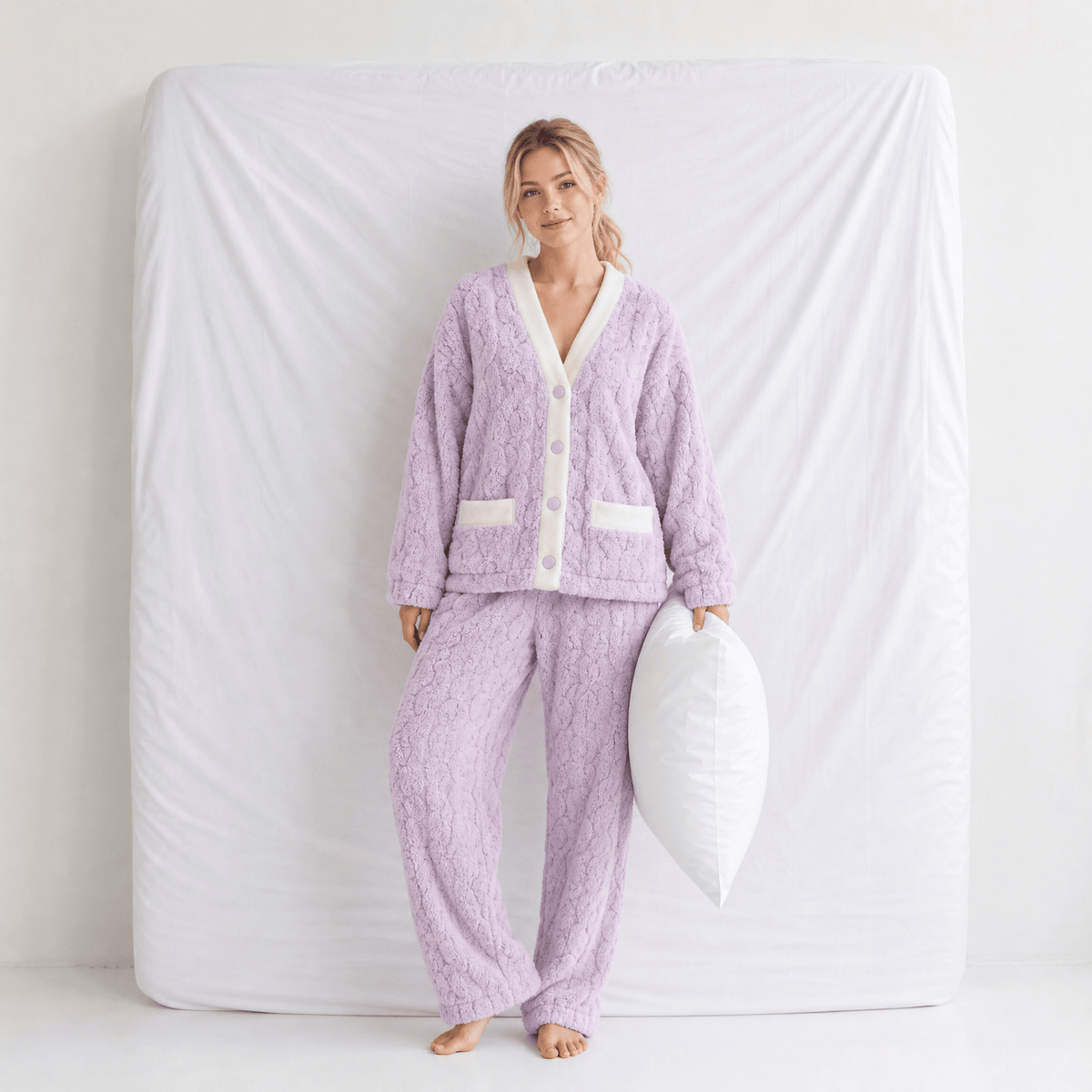 Pyjama Femme Flanelle Épaisse
