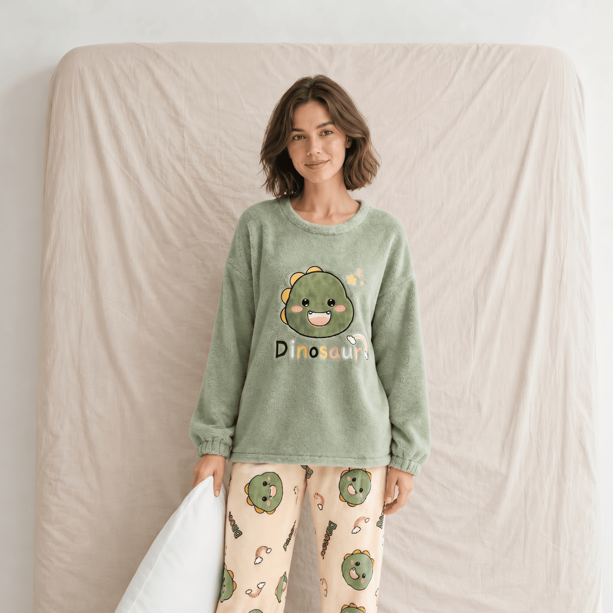 Pyjama Femme Flanelle Grande Taille