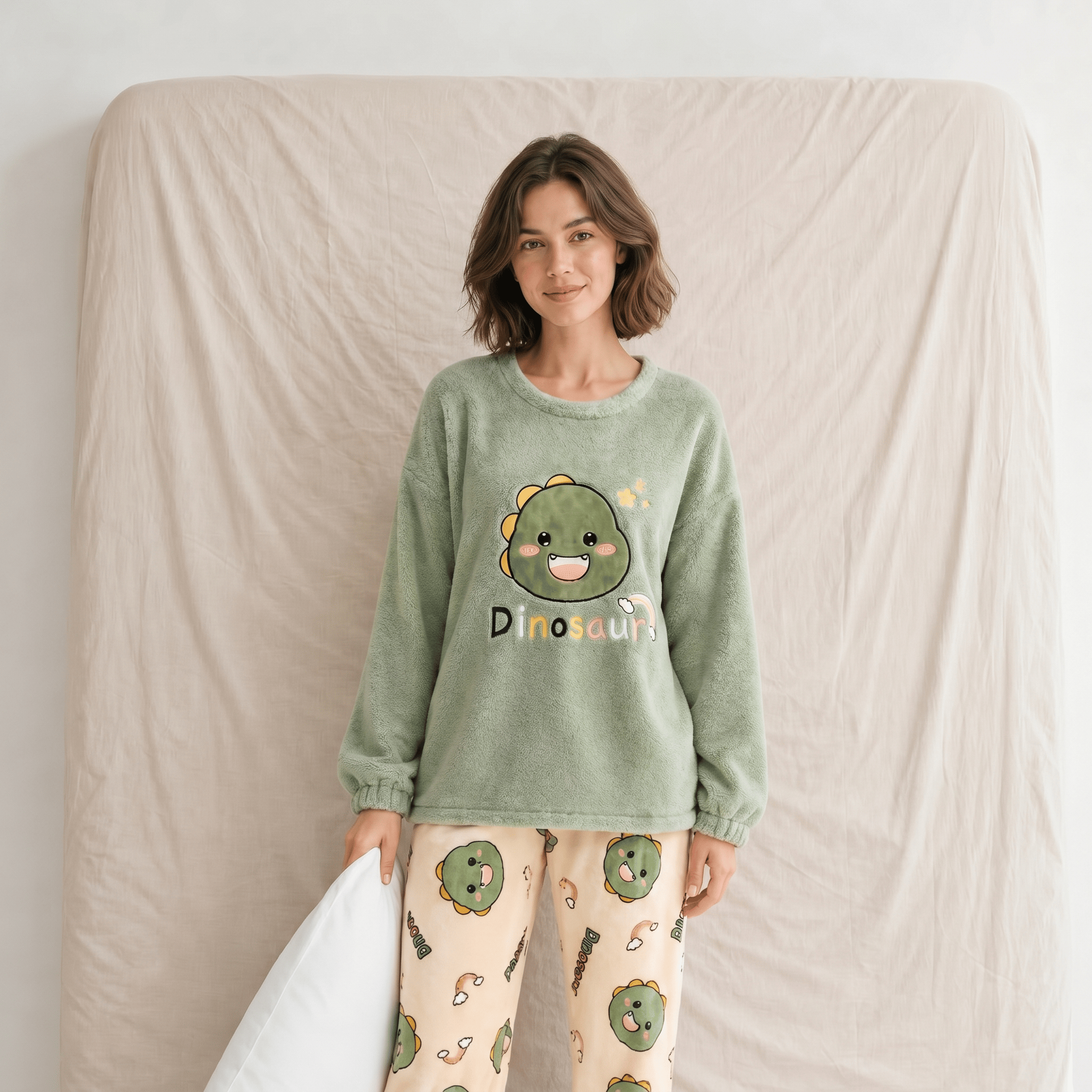 Pyjama Femme Flanelle Grande Taille