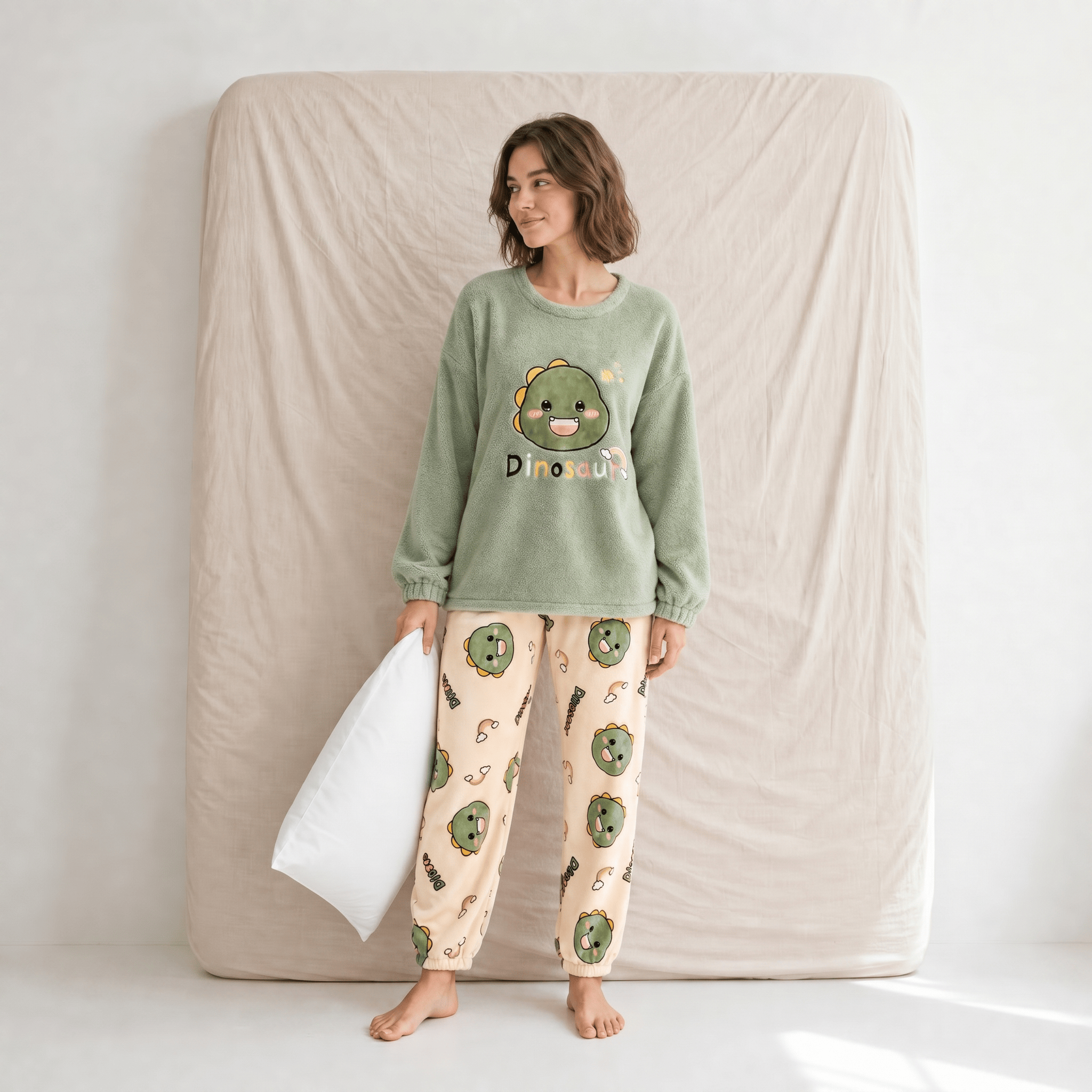 Pyjama Femme Flanelle Grande Taille
