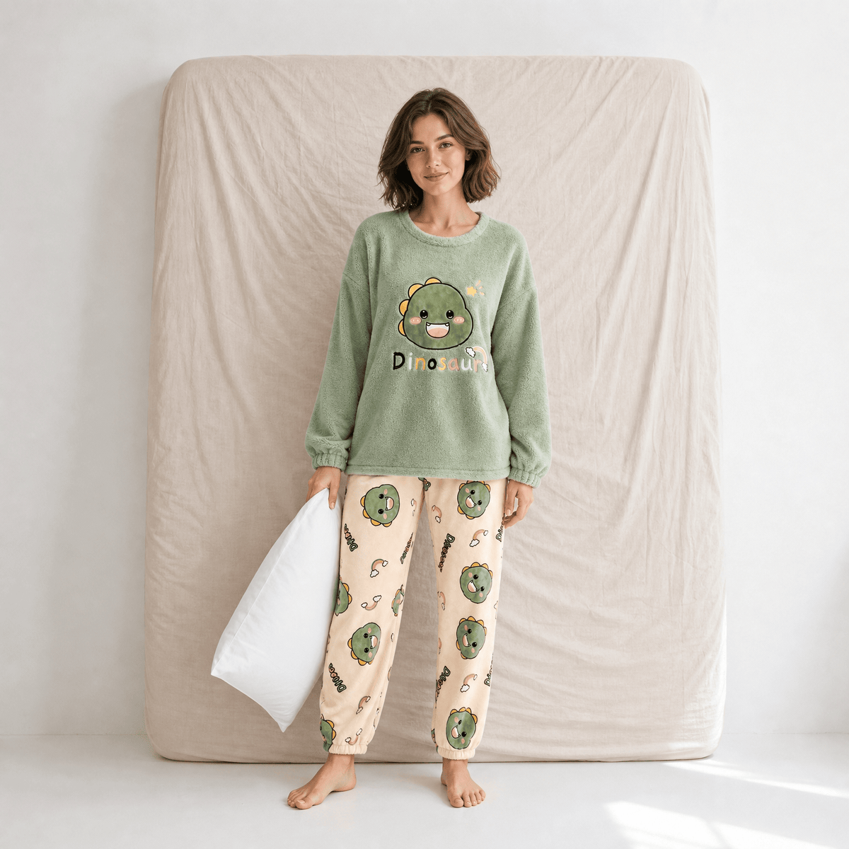 Pyjama Femme Flanelle Grande Taille