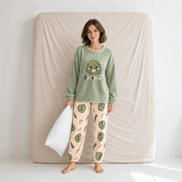 Pyjama Femme Flanelle Grande Taille