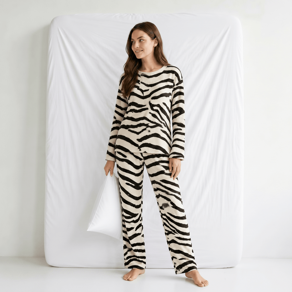 Pyjama Femme Flanelle Rayé