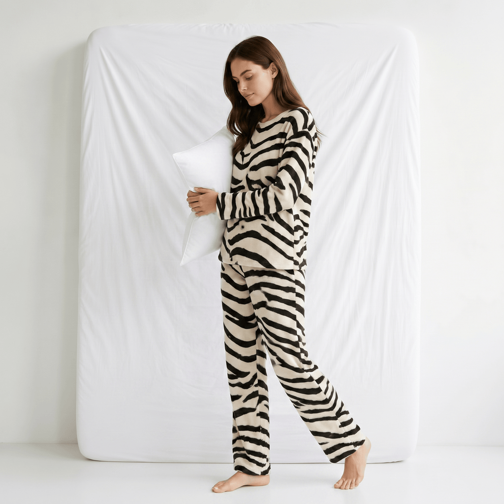 Pyjama Femme Flanelle Rayé
