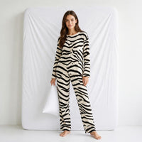 Pyjama Femme Flanelle Rayé
