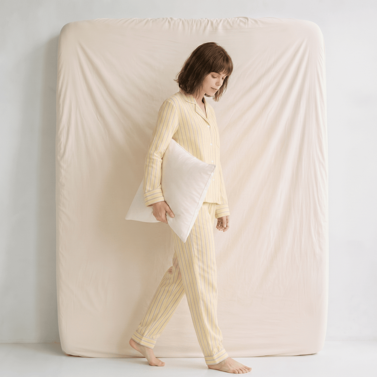 Pyjama Femme Jaune