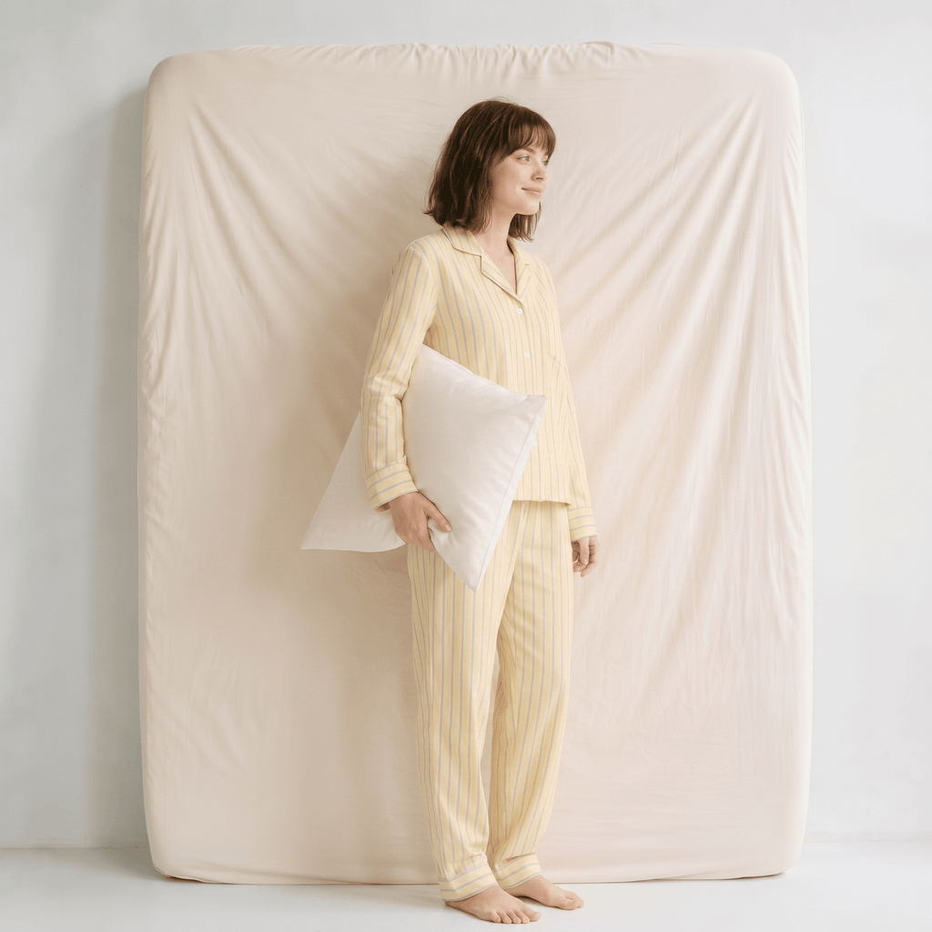Pyjama Femme Jaune