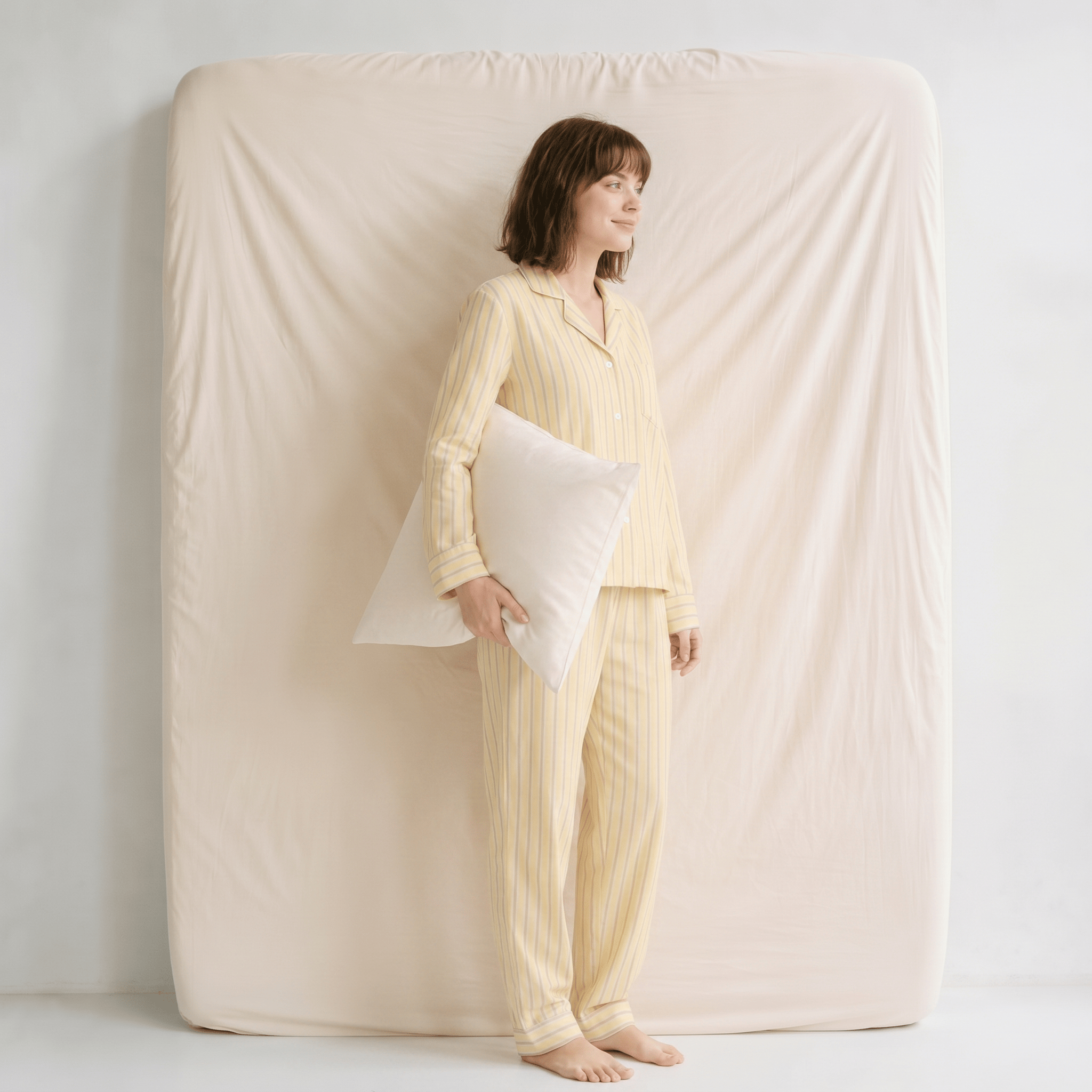 Pyjama Femme Jaune