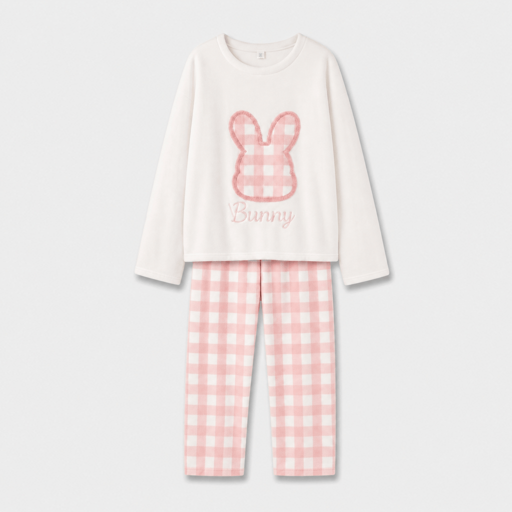 Pyjama Femme Lapin Rose