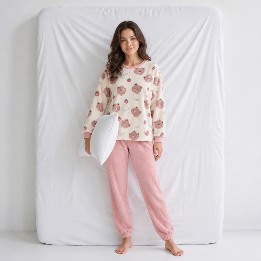 Pyjama Femme Motif Ours