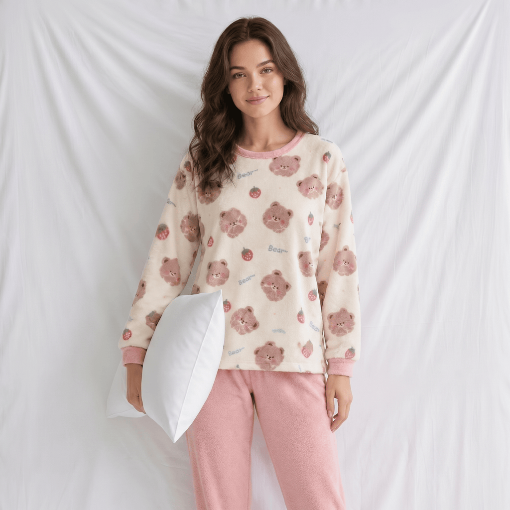 Pyjama Femme Motif Ours