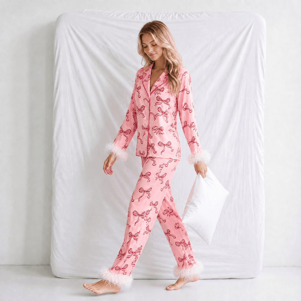 Pyjama Femme Noël Manches Longues