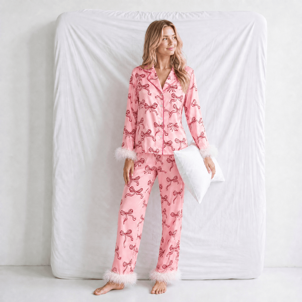Pyjama Femme Noël Manches Longues
