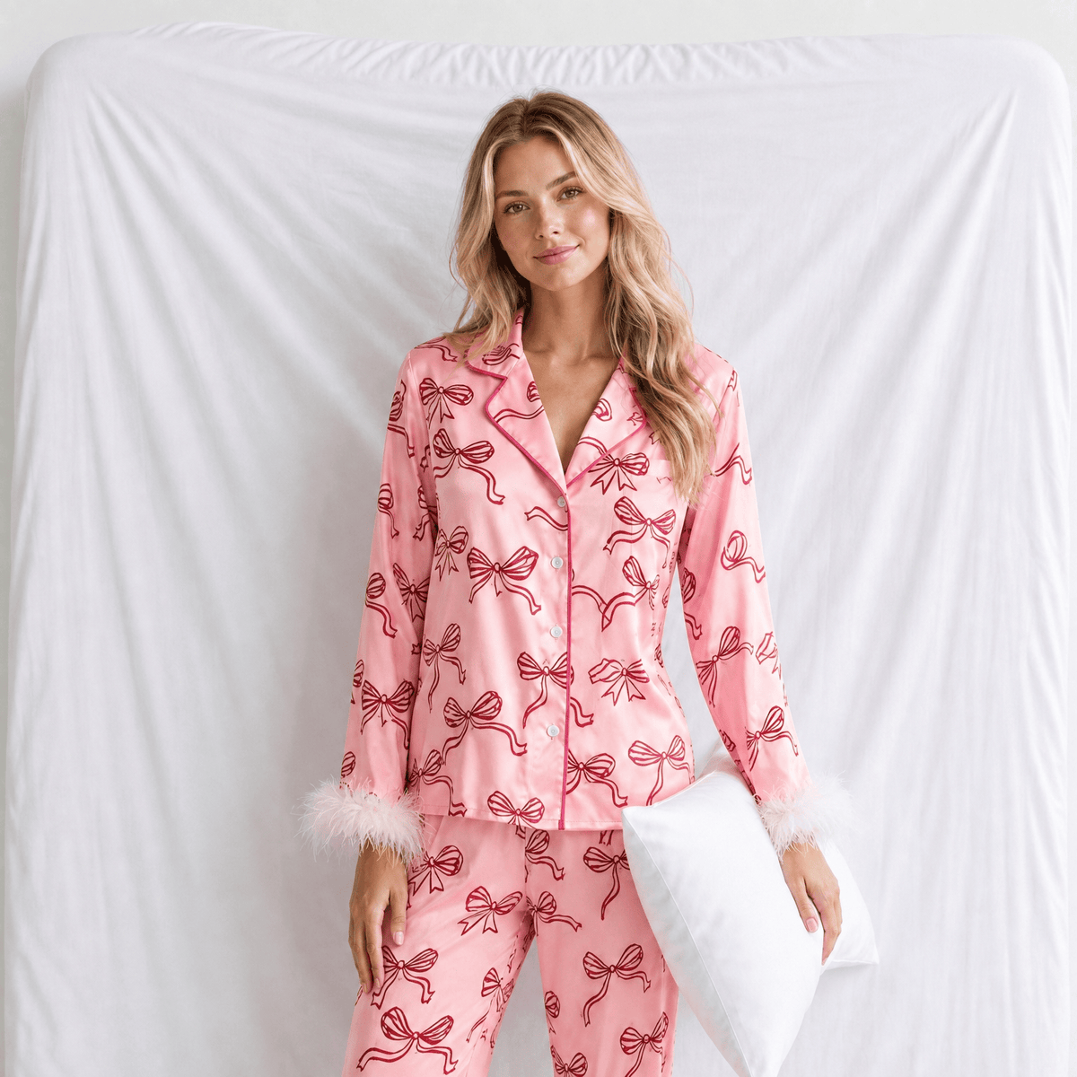 Pyjama Femme Noël Manches Longues