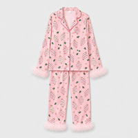 Pyjama Femme Noël Rose