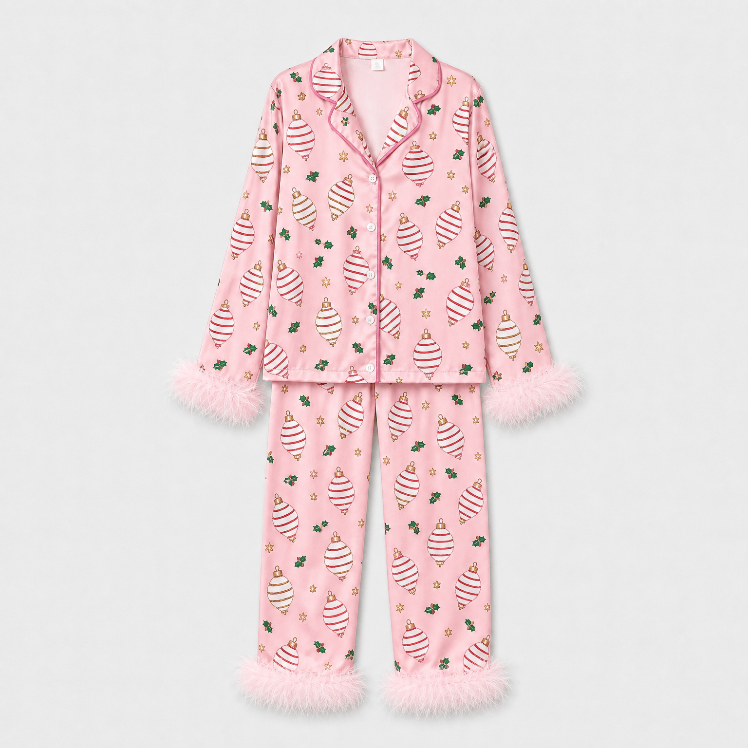 Pyjama Femme Noël Rose