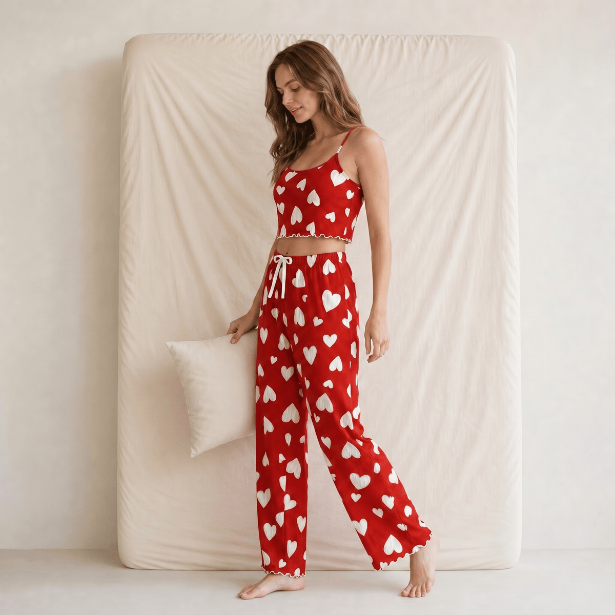 Pyjama Femme Noël Rouge