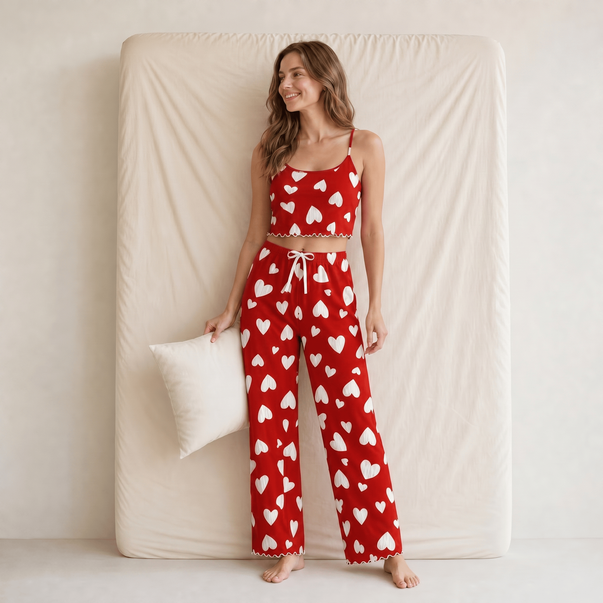 Pyjama Femme Noël Rouge