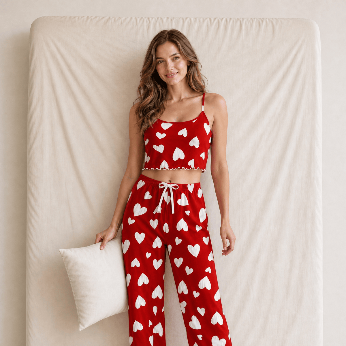Pyjama Femme Noël Rouge