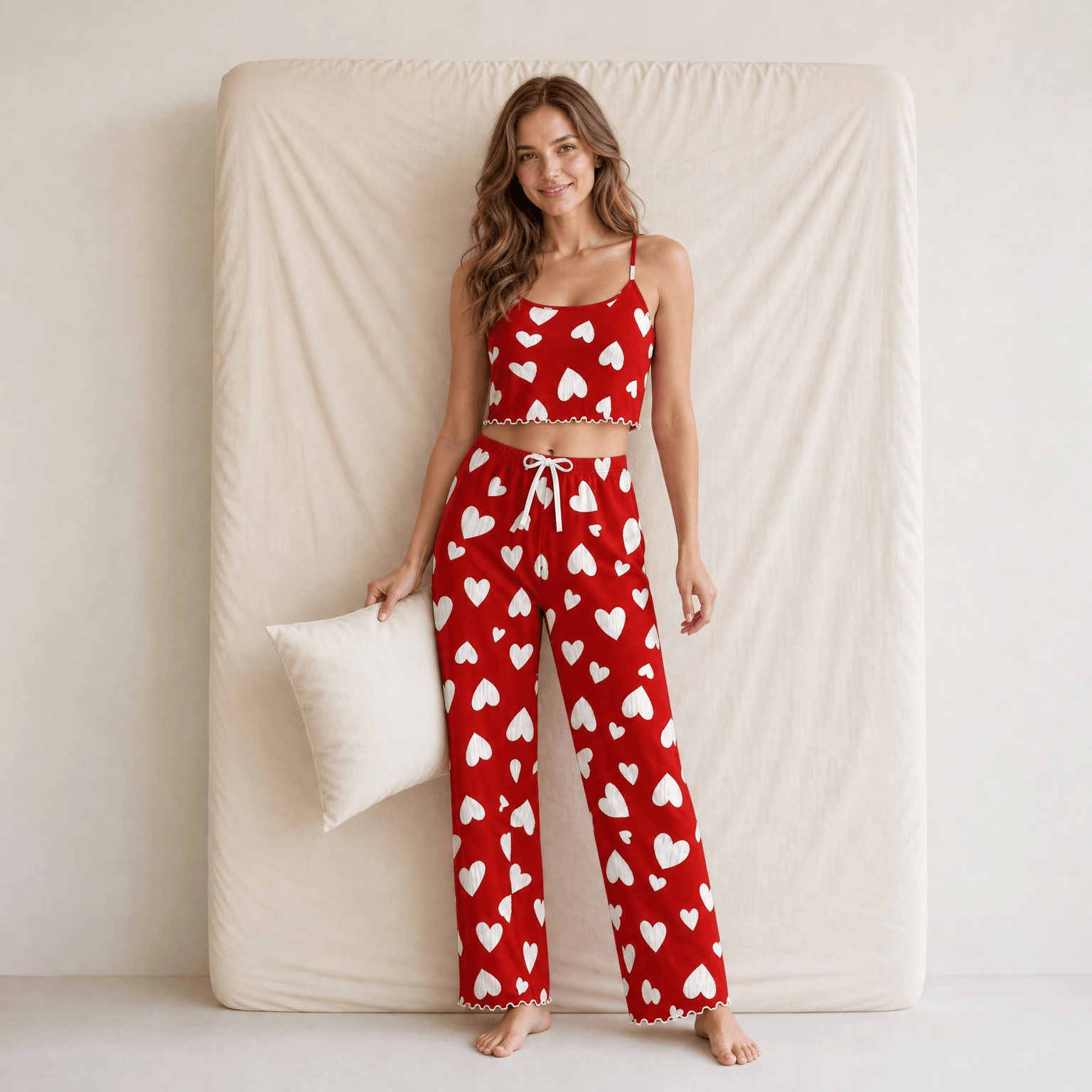 Pyjama Femme Noël Rouge