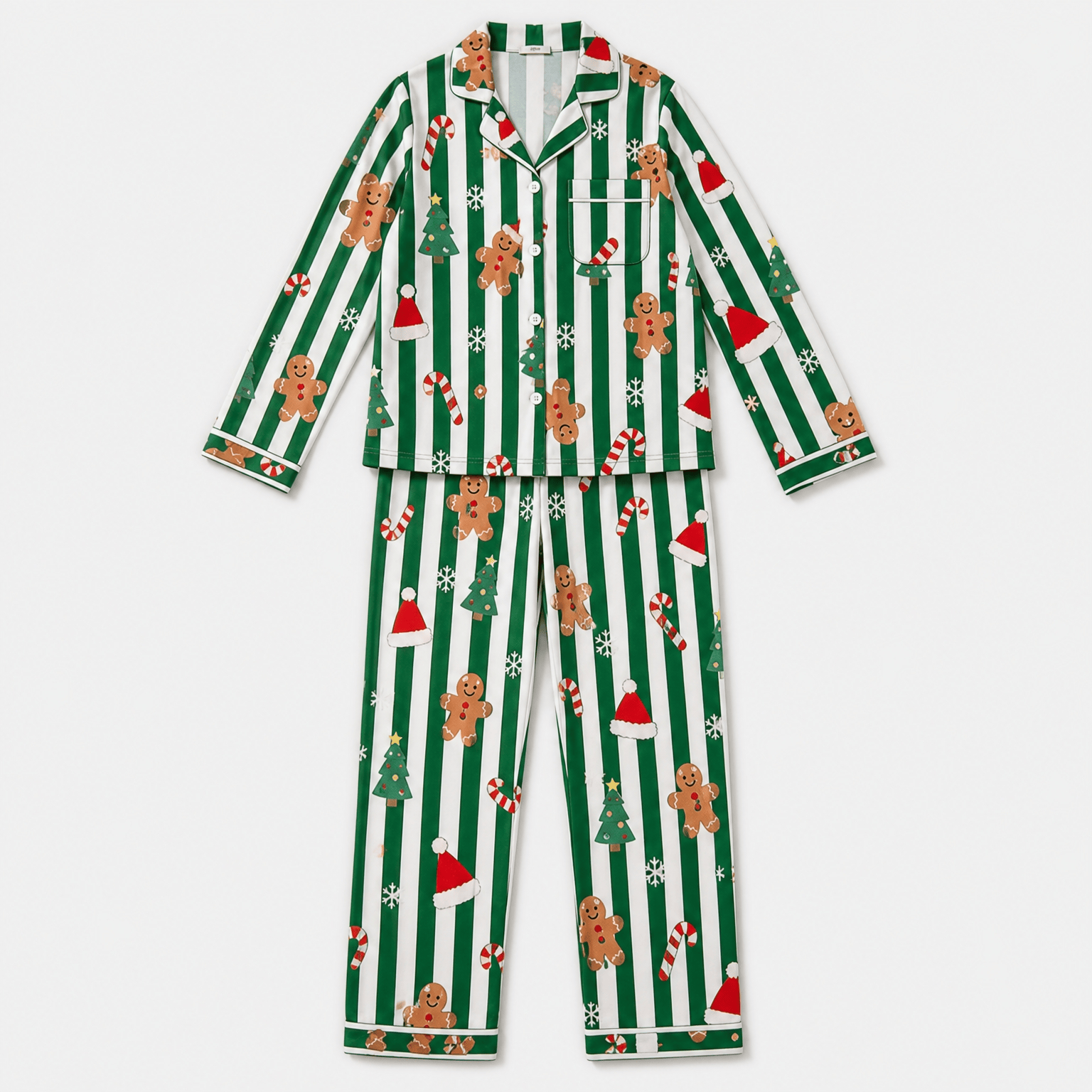 Pyjama Femme Noël Vert