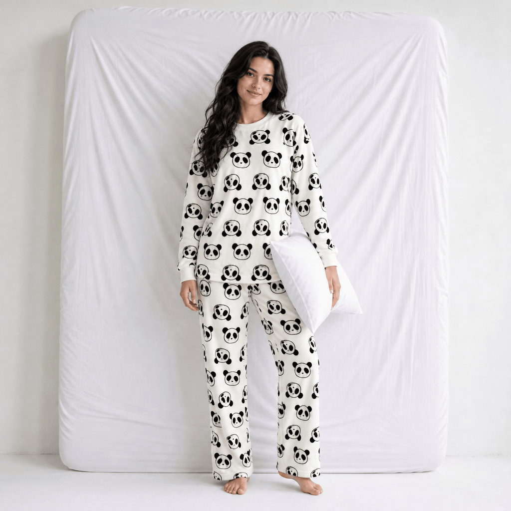 Pyjama Femme Panda Polaire