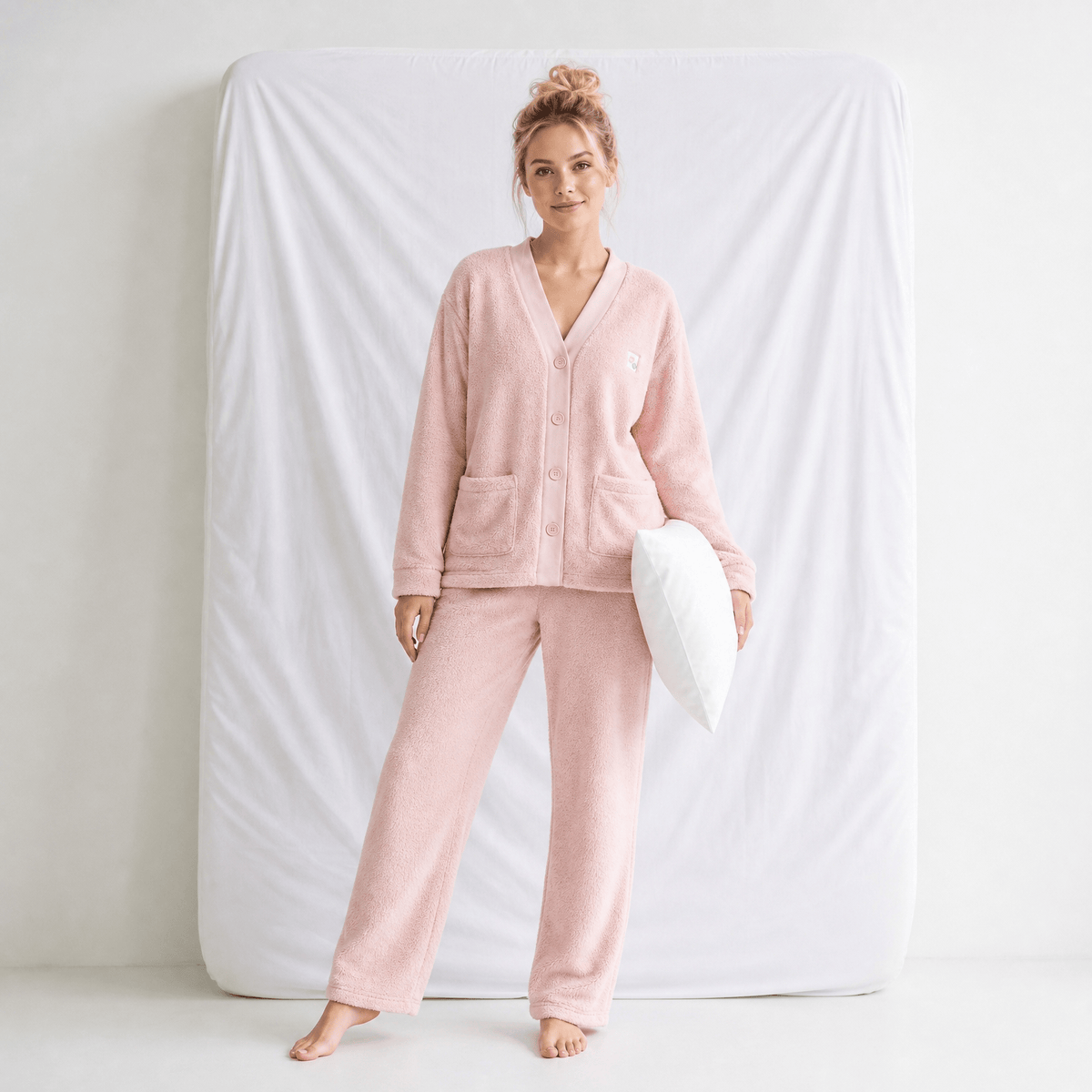 Pyjama Femme Pilou Pilou Rose