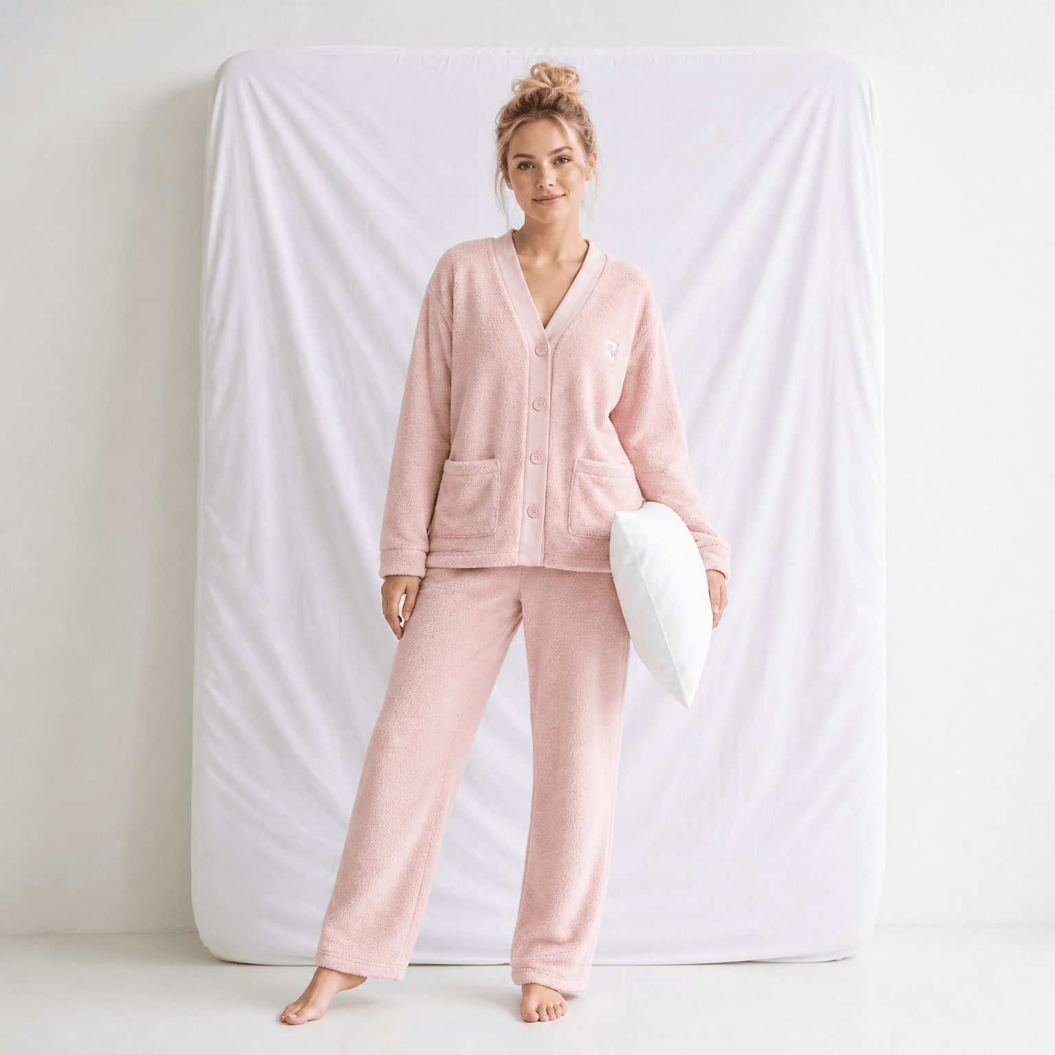 Pyjama Femme Pilou Pilou Rose