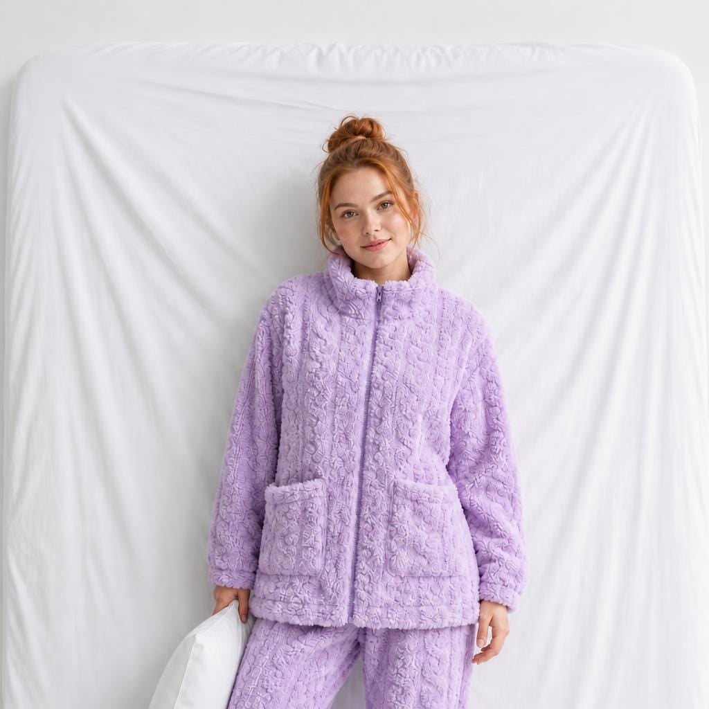 Pyjama Femme Polaire Hiver Pilou