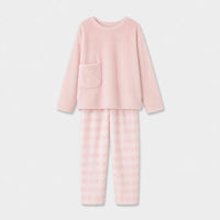 Pyjama Femme Polaire Rose