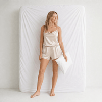 Pyjama Femme Satin 2 Pièces