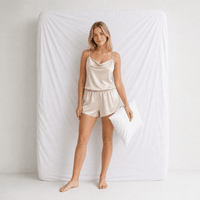 Pyjama Femme Satin 2 Pièces