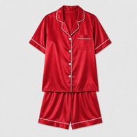 Pyjama Femme Satin Boutonné