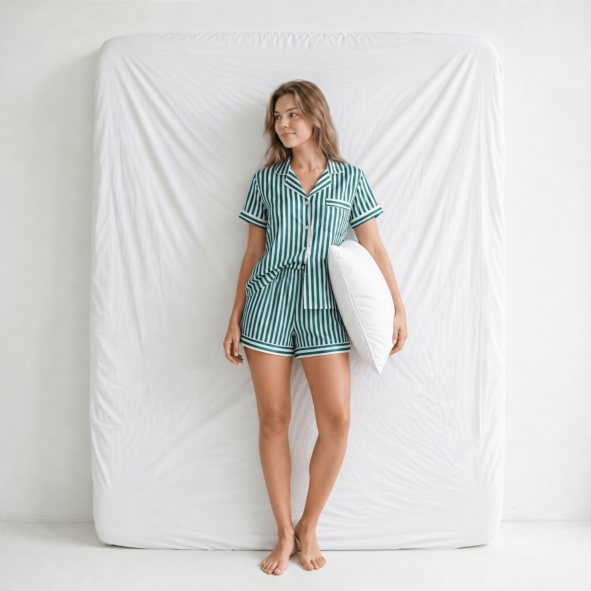 Pyjama Femme Satin Été