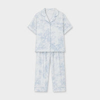 Pyjama Femme Satin Manches Courtes