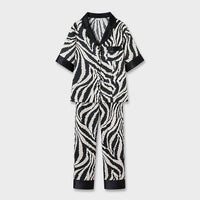 Pyjama Femme Satin Zèbre