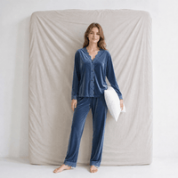 Pyjama Femme Velours Automne