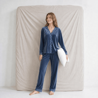 Pyjama Femme Velours Automne