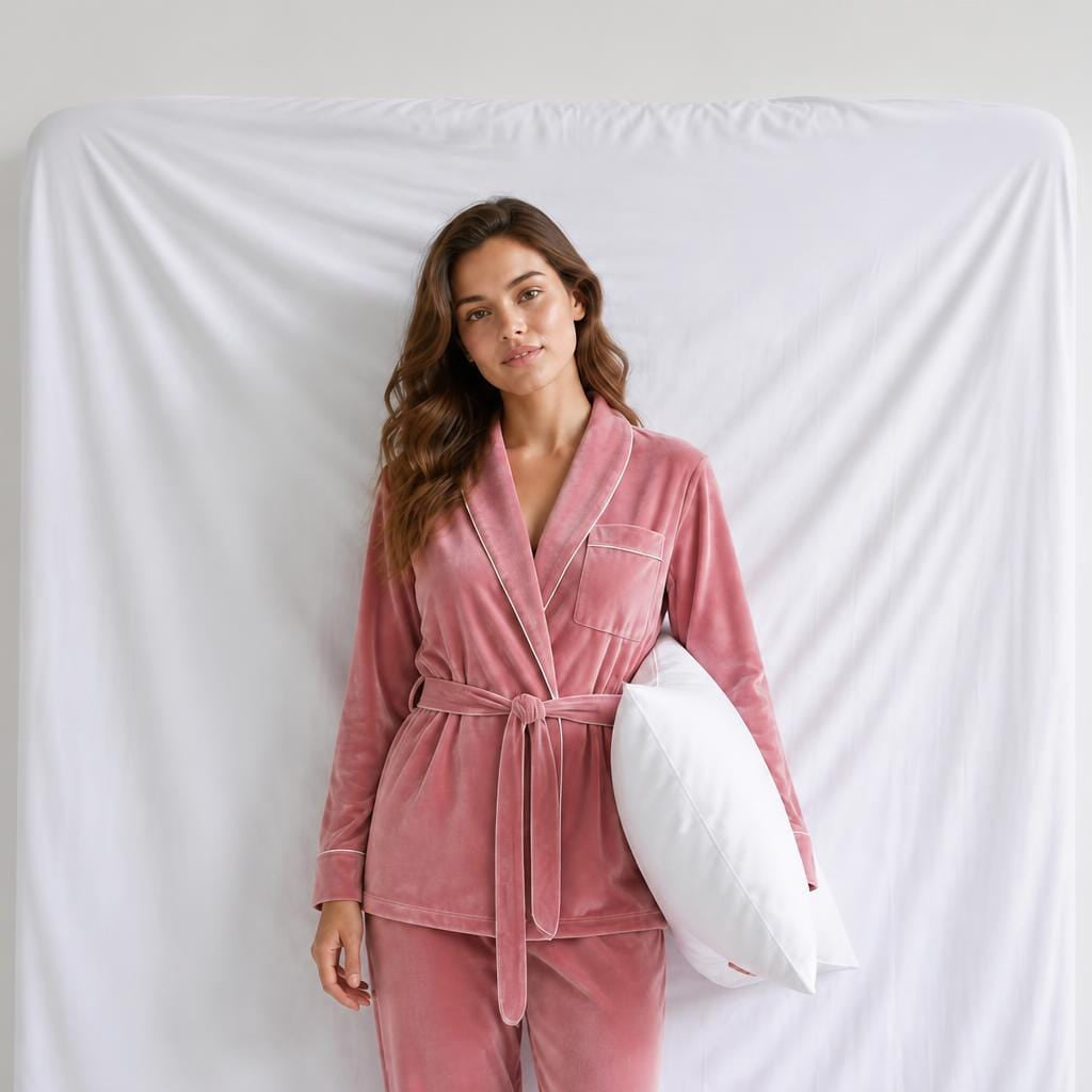 Pyjama Femme Velours Épais