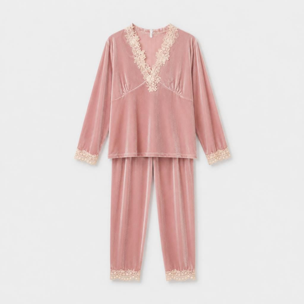 Pyjama Femme Velours Hiver