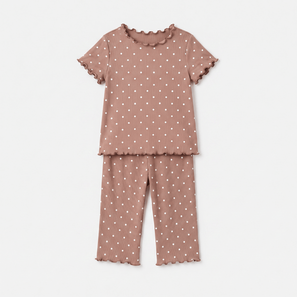 Pyjama Fille Manches Courtes