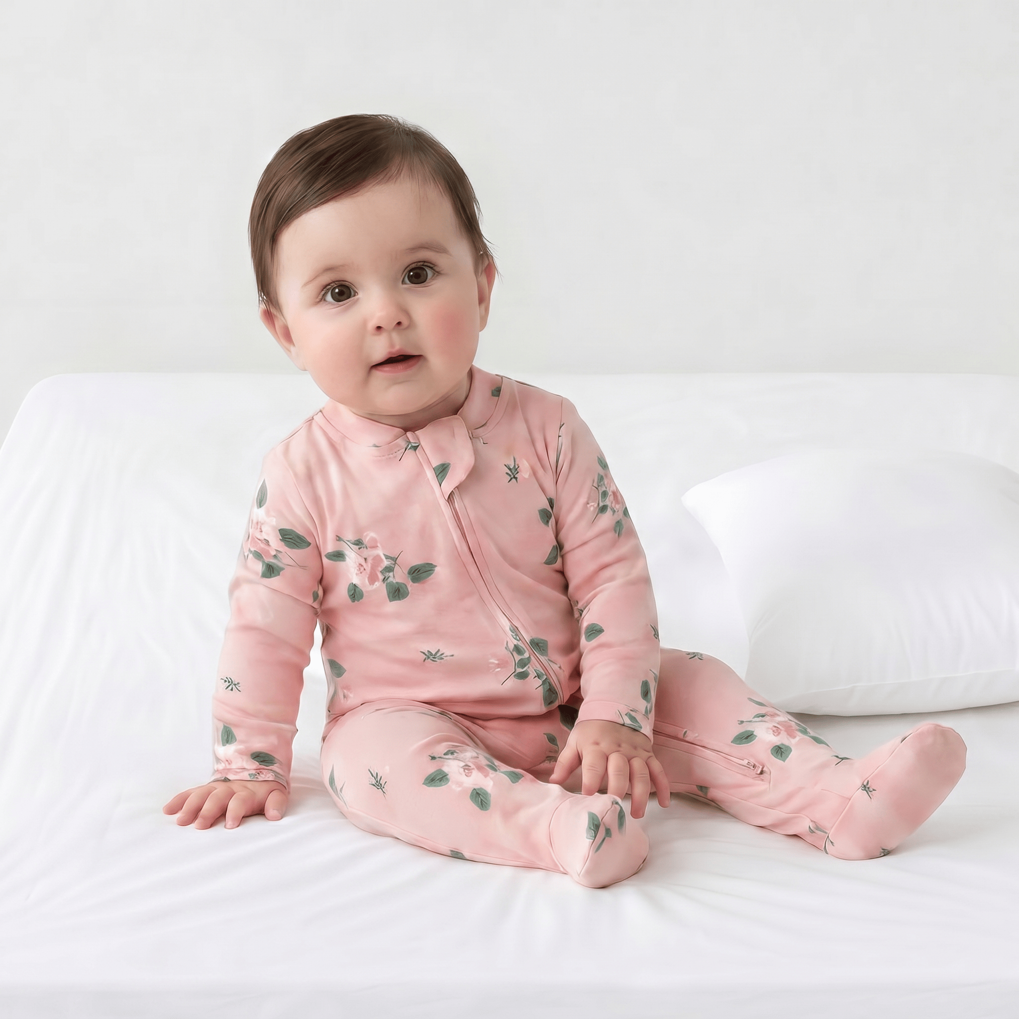 Pyjama Fleuri Bébé Fille