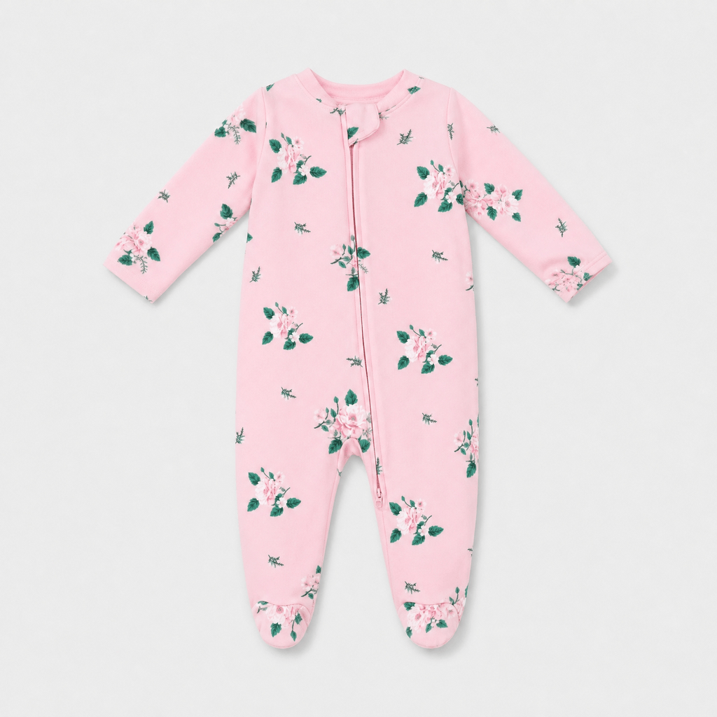 Pyjama Fleuri Bébé Fille