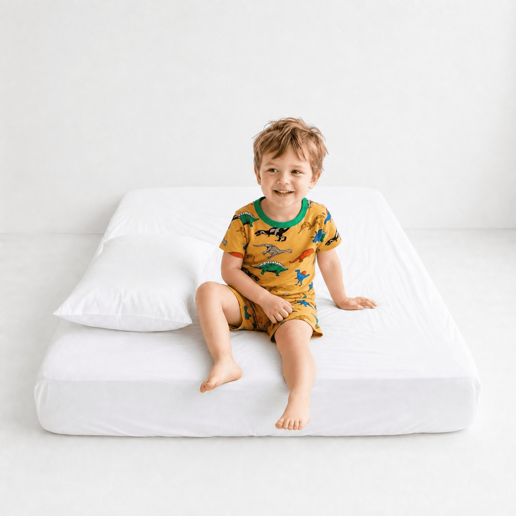 Pyjama Garçon Dinosaure Jaune